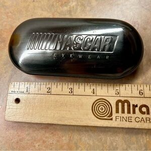 Nascar Eyewear Silvered colored Glossy 6" Length Case